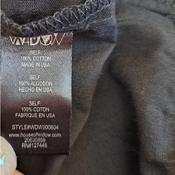 NWT House of Widow Black Maxi Dress Small - Picture 6 of 6